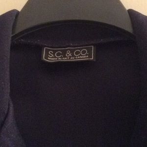 Ladies Black Jacket  (S.C.& CO.)